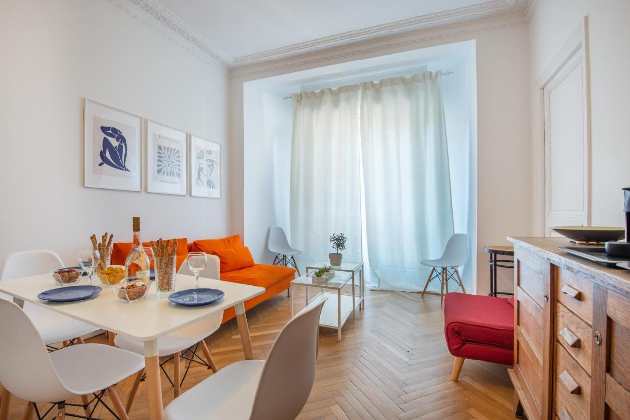Stunning Flat By The Beach, Carre D'Or-Negresco Nice Luaran gambar