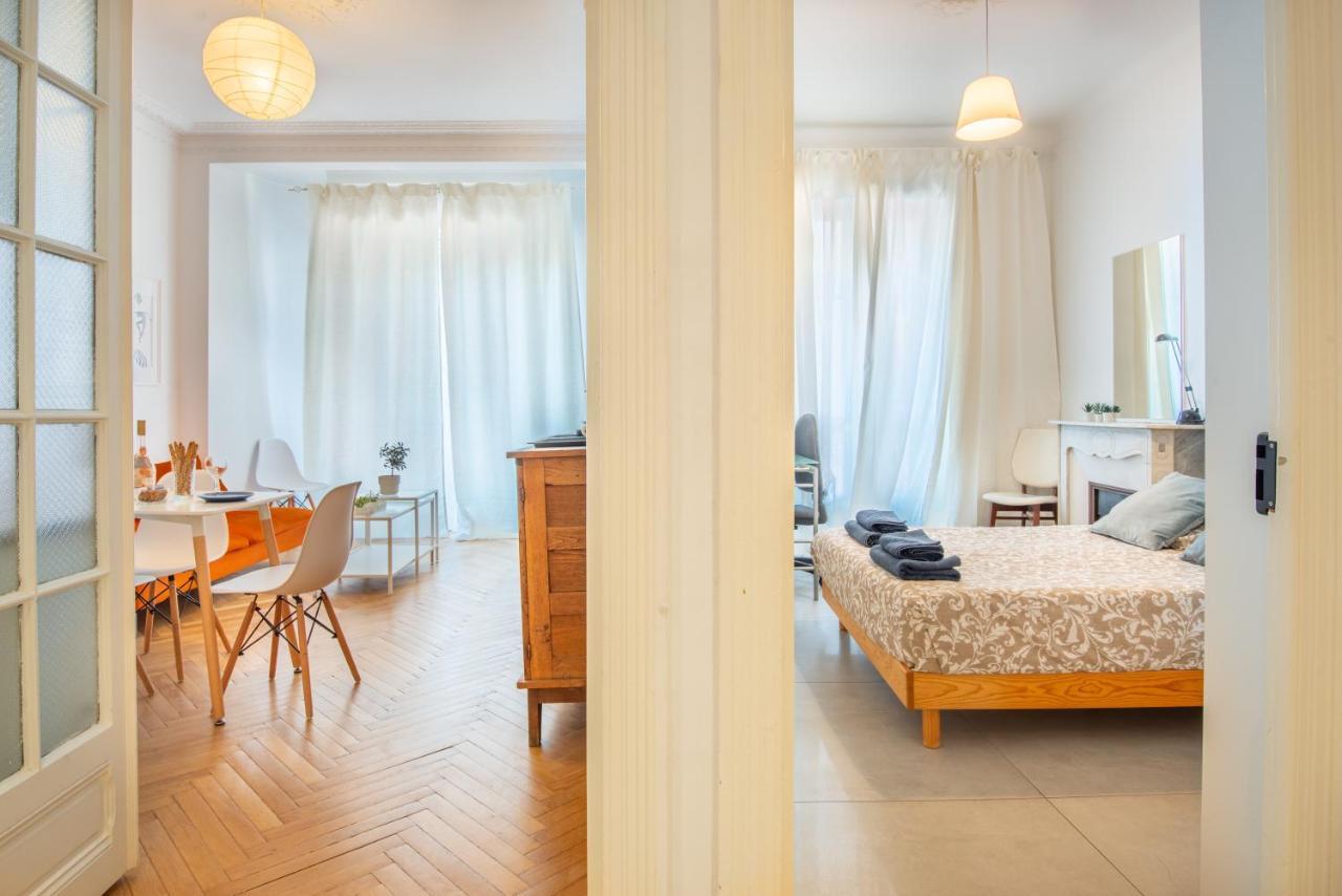 Stunning Flat By The Beach, Carre D'Or-Negresco Nice Luaran gambar
