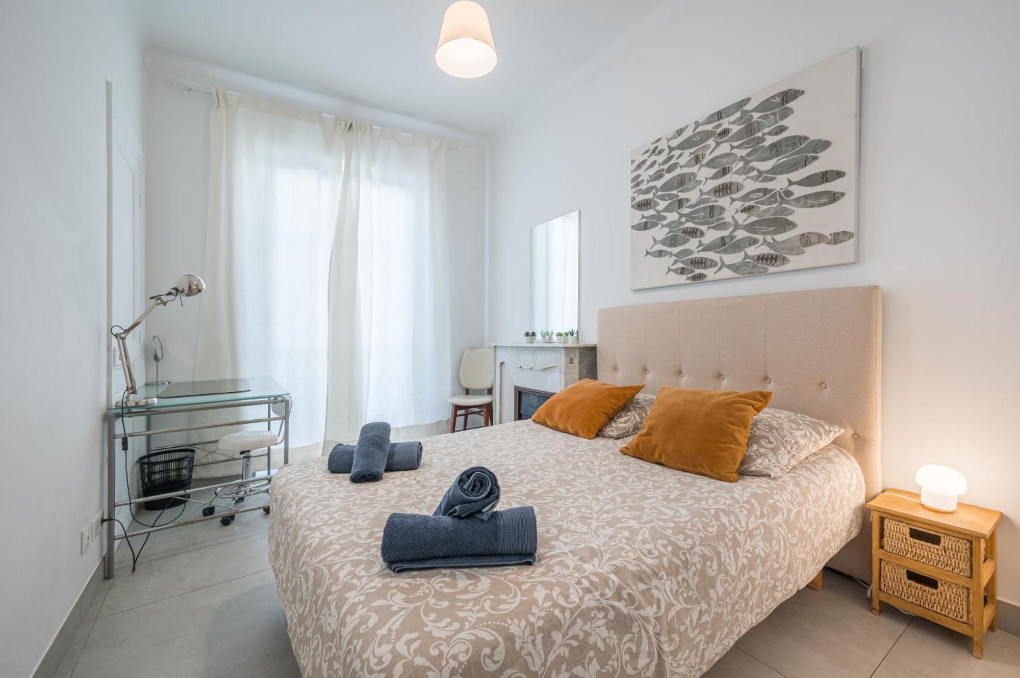 Stunning Flat By The Beach, Carre D'Or-Negresco Nice Luaran gambar